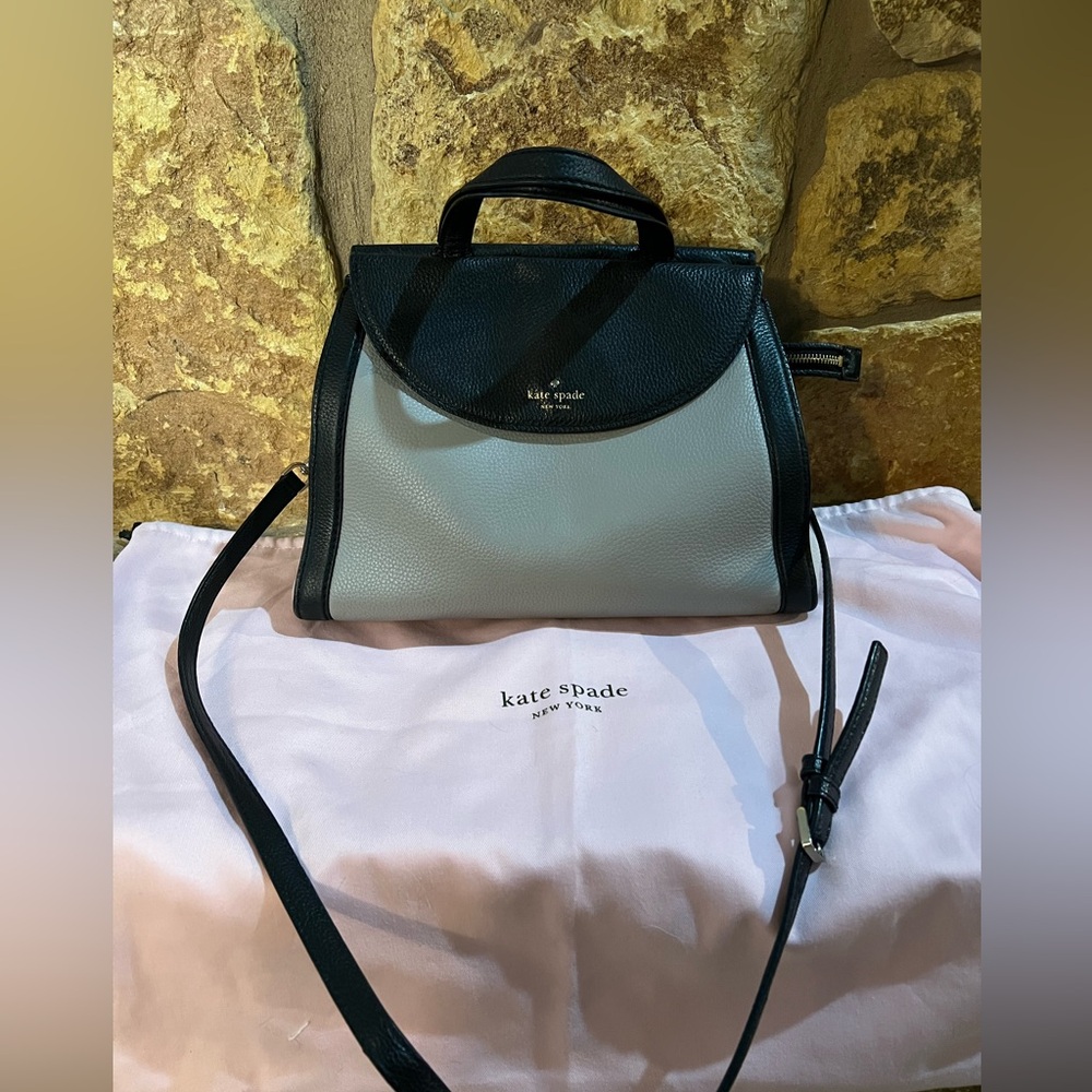 Kate Spade Cobble Hill Adrien Leather Satchel With Dustbag